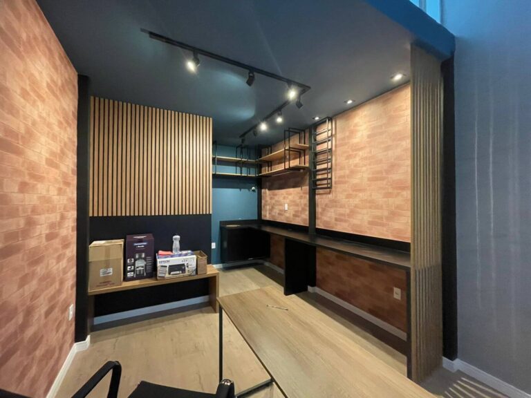 Instalação elétrica seguindo projeto arquitetônico